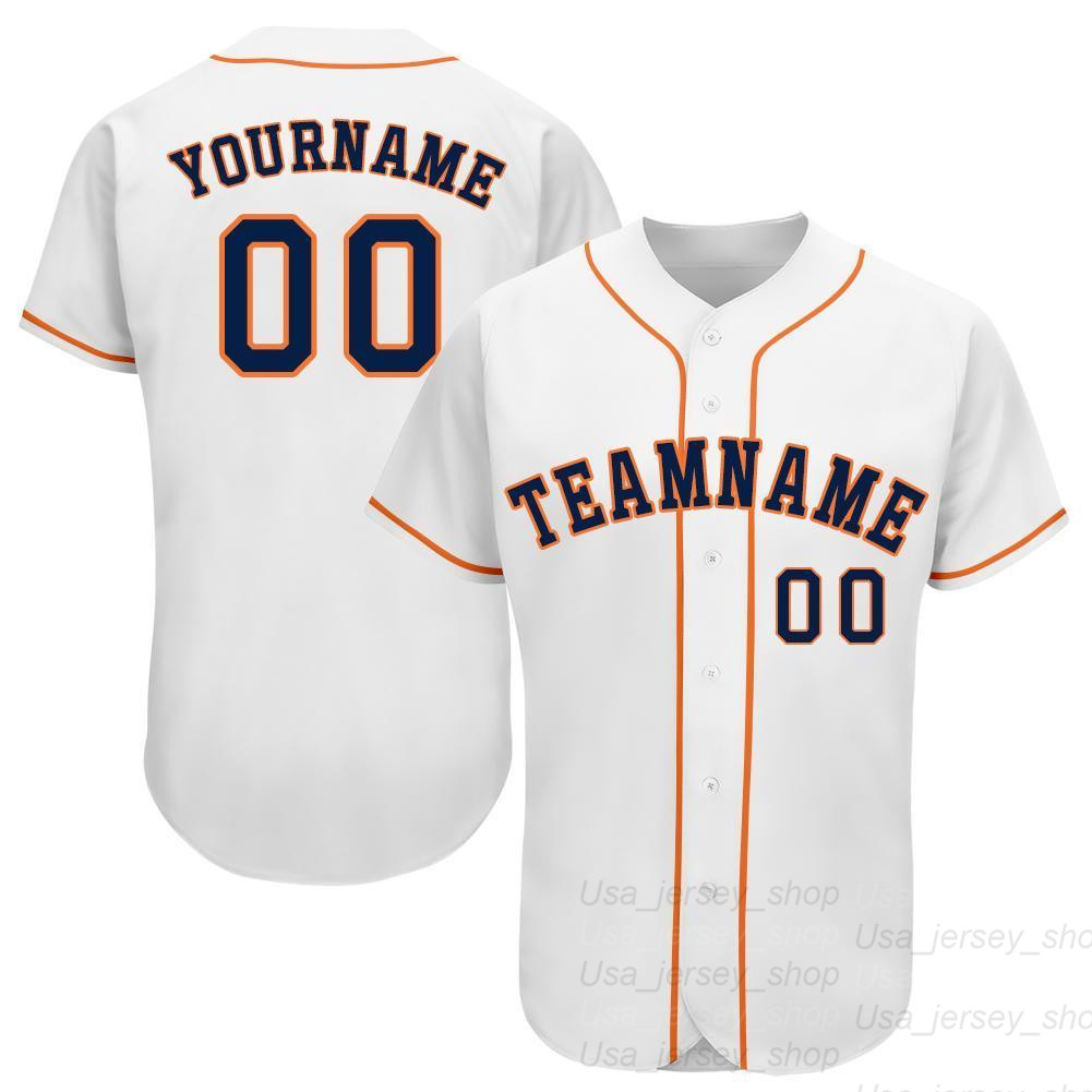

Custom Baseball Jersey b40 city Seattle Texas Men Women Youth size S- Print Jerseys
