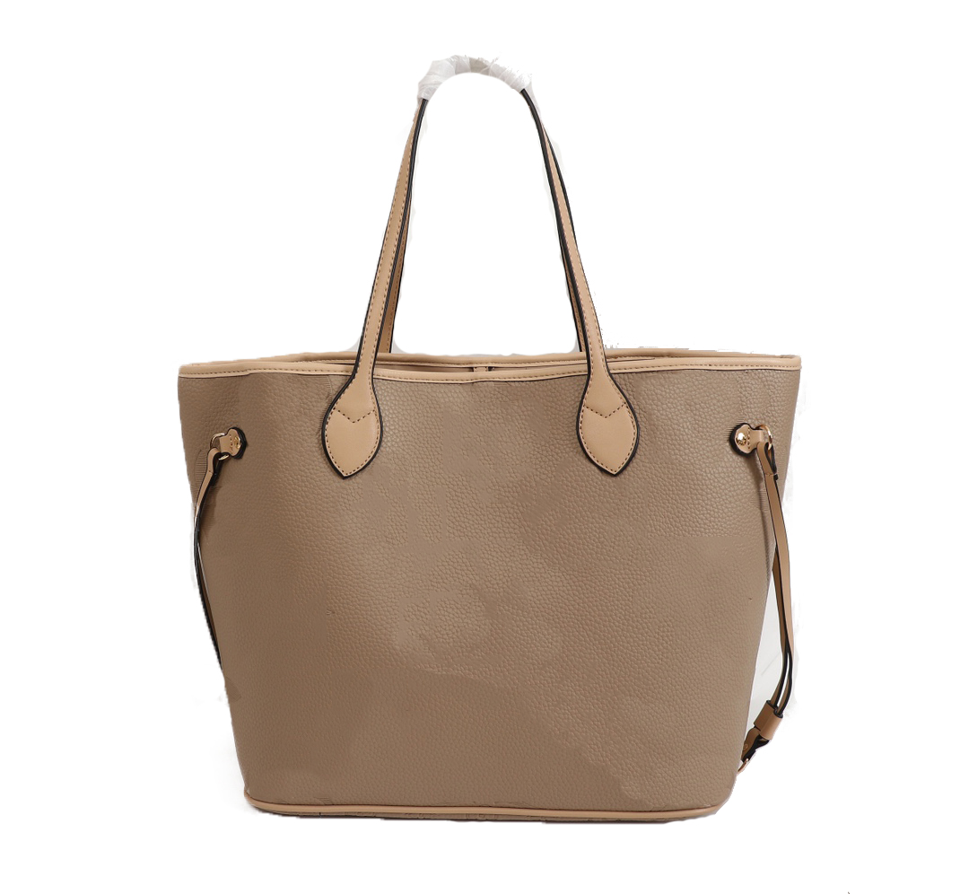 

Embossed grain cowhide luxury bags GM BB zipper wallet Silk screen printing Composite Bag Handbags luxurys totes women Casual messenger shoulder bags, Embossing black