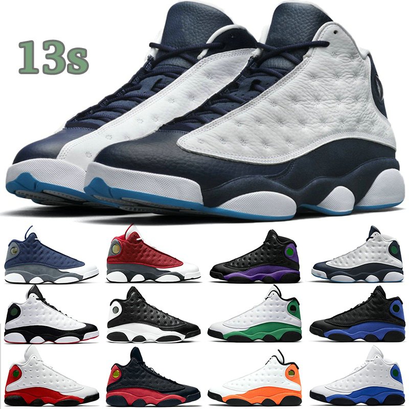 

13 Dirty Bred 2021 Newest Men Sneakers Shoes History Of Flight Hyper Royal Grey Toe 2014 Atmosphere Reverse He Got Game Red Flint Obsidian Singles Day Basketball Shoe, 11s concord