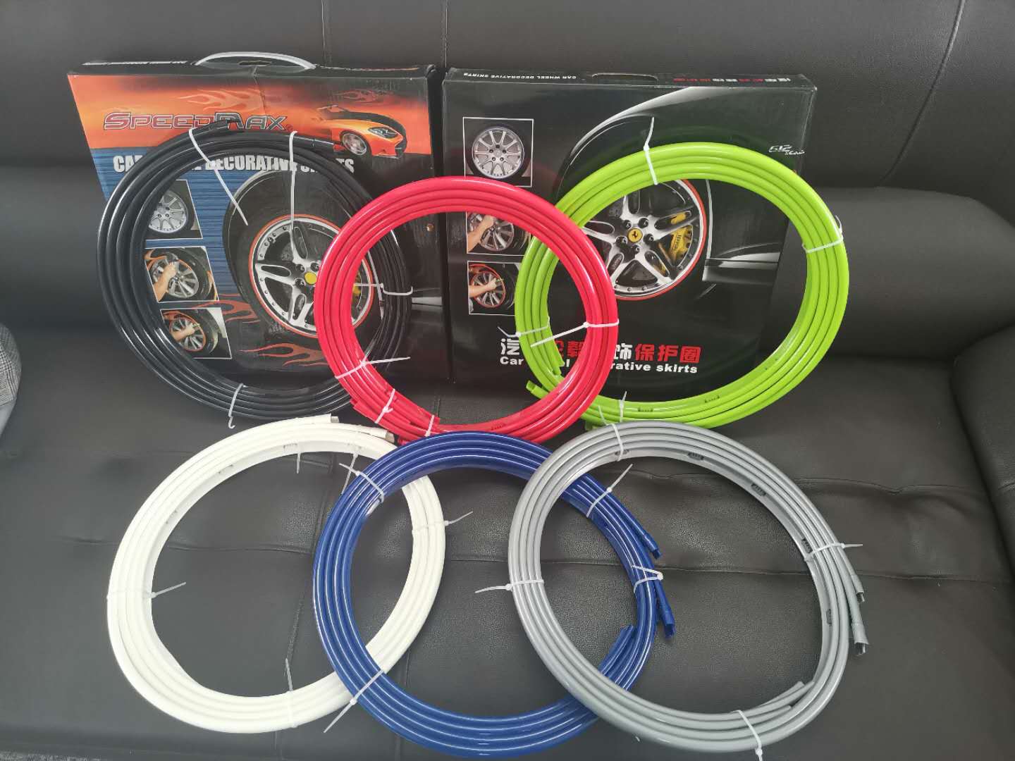 AlloyGator Wheel Protectors 12 inch to 19 24 inch Blue Greeen Red Yellow Gray White-image-736570640