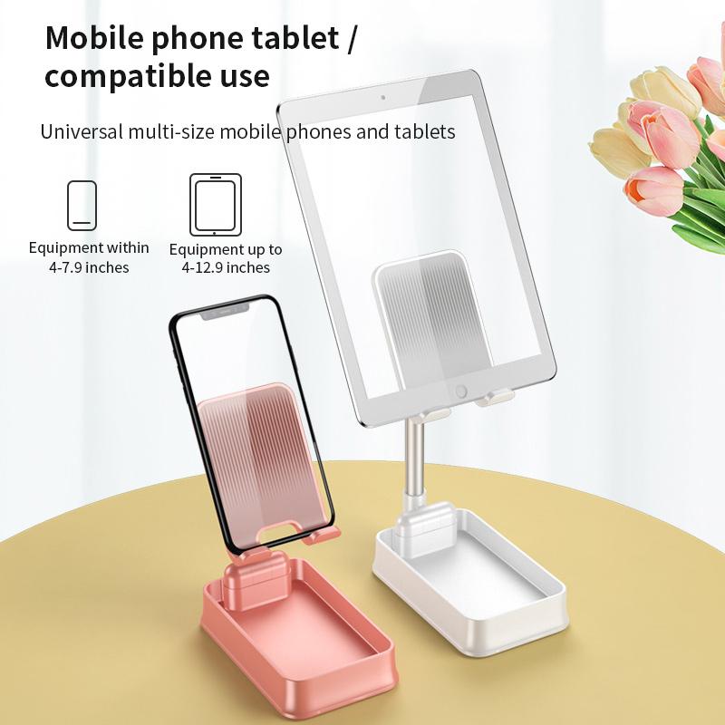

Cell Phone Mounts & Holders 2021 Lazy Desktop Holder Desk Mobile Stand Table Foldable Extend Support For IPad Adjustable