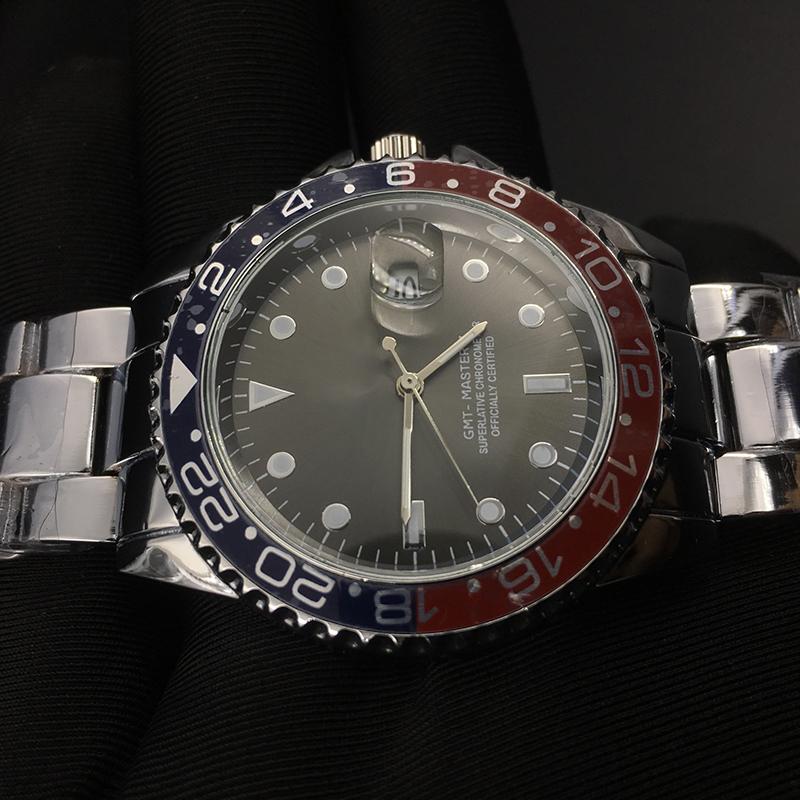 

Luxury watch men's watches oyster datejust green dail wristwatches stainless steel strap quartz movement 4colors automatic calendar, Pink