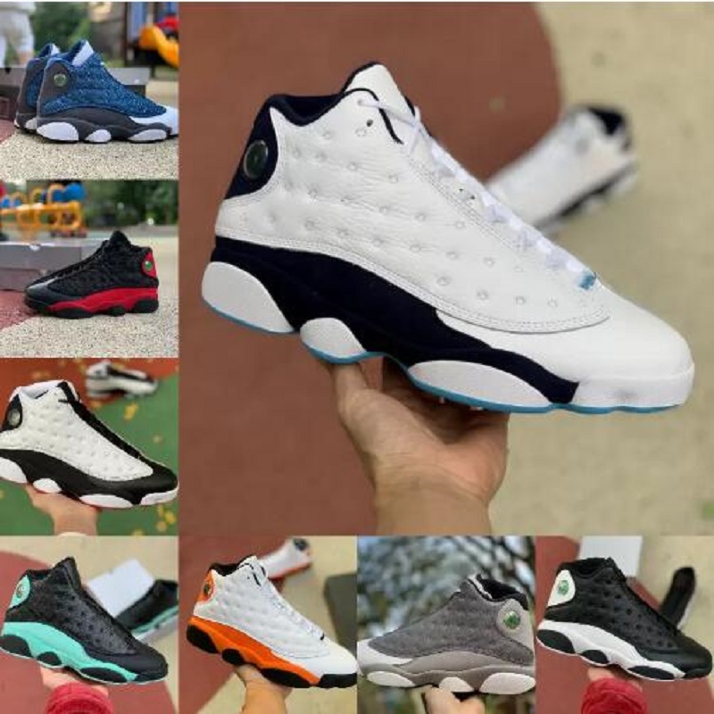 

SALES 2022 Basketball Shoes trainer woman 13 13s Court Purple Bred Lucky Green Flint Jumpman Mens Women Starfish Trainers Outdoor sneakers shoe, # 49