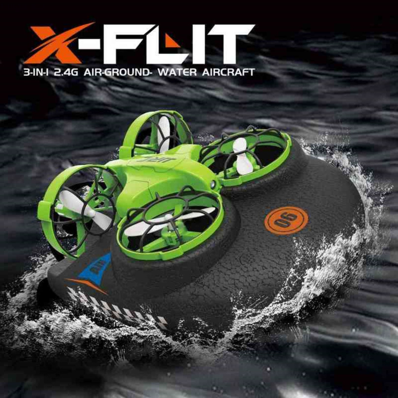 

Jjrc-6 axis micro UAV, three in one , four-wheel drive, remote control ship, H94, 2.4G, vs H36, h36f, E010,, Green 1 battery