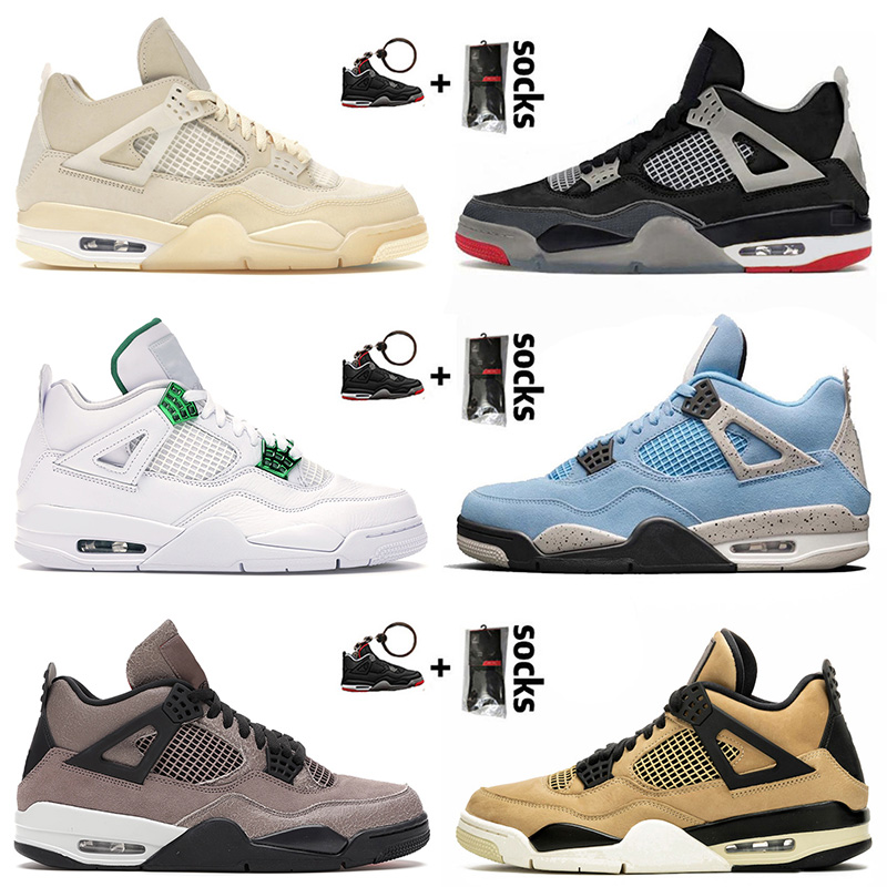 

Sail 4 4s Basketball Shoes Bred IV Jumpman University Blue Green Metallic Off Taupe Haze What The Mushroom Men Women Trainers Sneakers 36-47, D41 kaws black 40-47