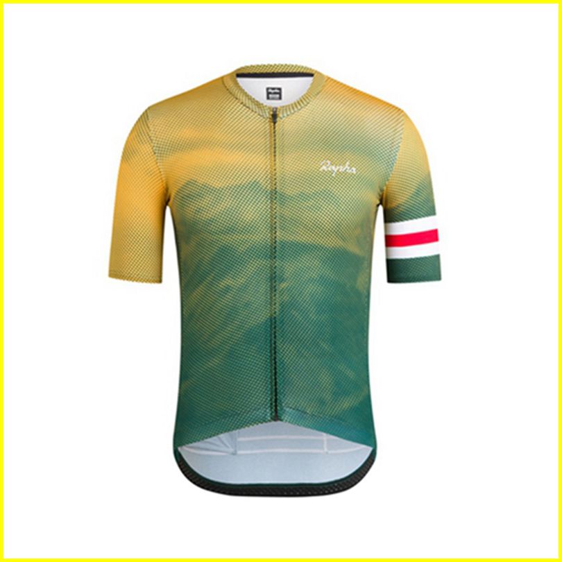 

RAPHA Cycling Jerseys Short Sleeves Summer Cycling Shirts Cycling Clothes Bike Wear Comfortable Breathable Hot New Jerseys, Black;red