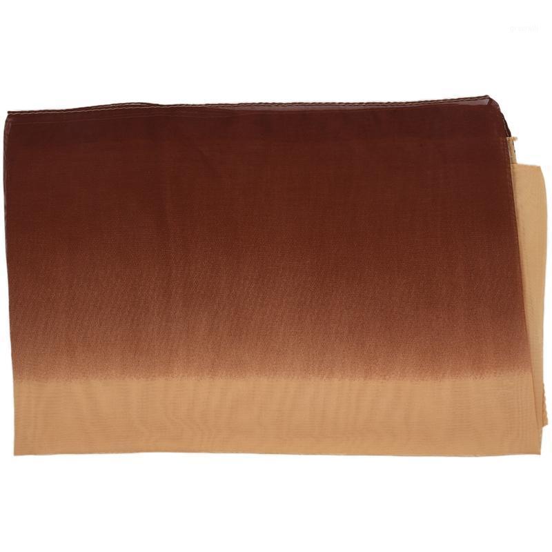 

Scarves Gradient Color Wrap Ladies Shawl Silk Chiffon Scarf (Brown To Orange), Blue;gray