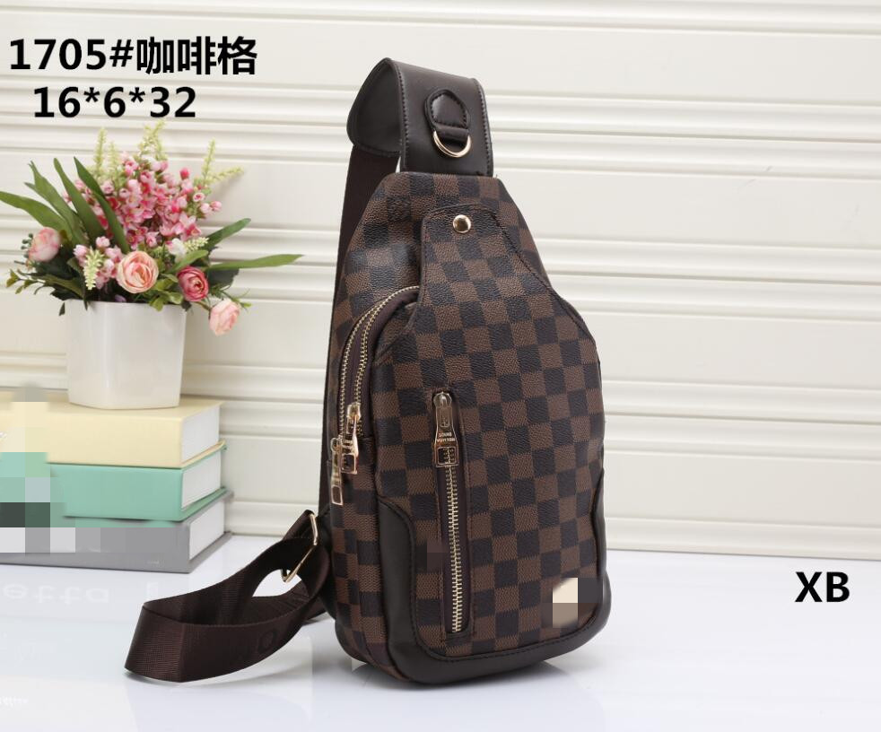 

LVLOUISVITTON VUTTON Sling Bag Real Leather Designers Crossbody Graphite Coated Canvas Lining Women Shoulder Bags