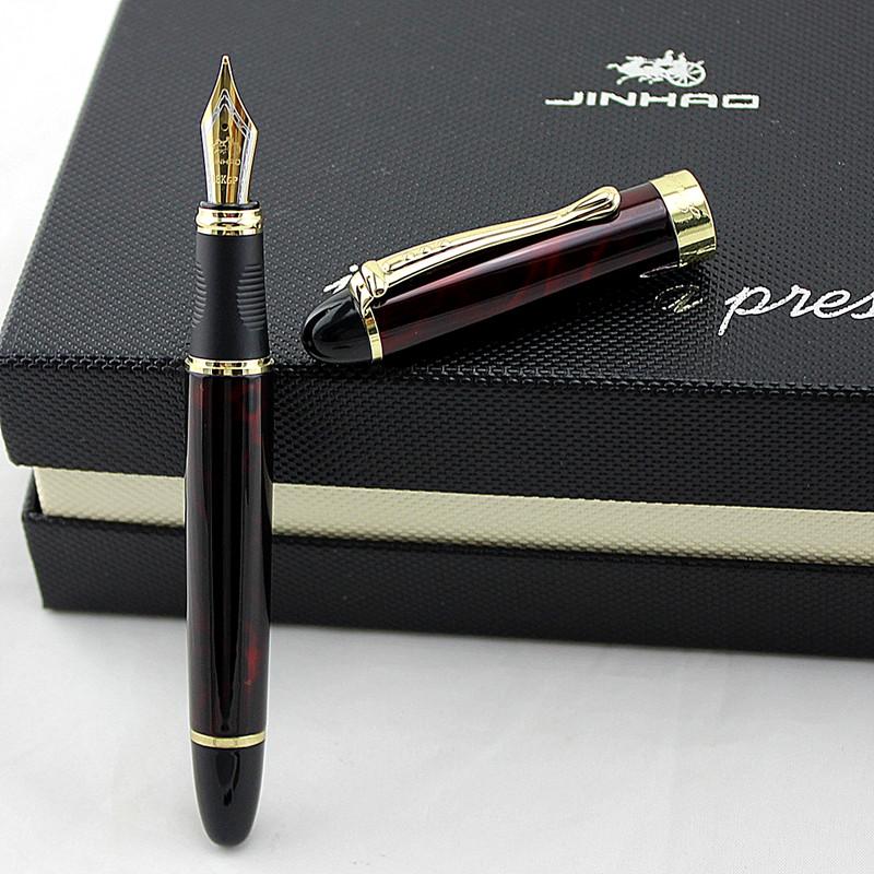 

High Quality Jinhao X450 Luxury Business Brand Pens Stationery Office Writing Ink Pen School Supplies Metal Fountain