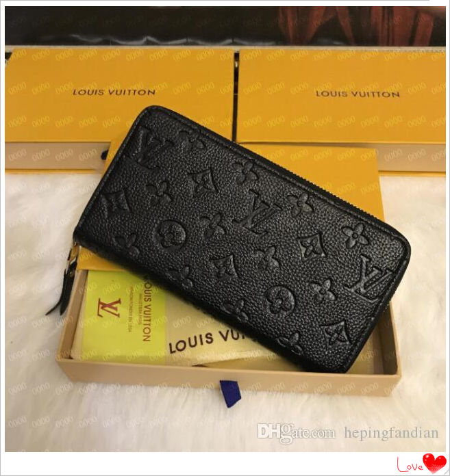 

Wholesale leather wallet for women designer short wallet Card holder women purse classic zipper pocket LV Louis 1 Vitton, Red;black