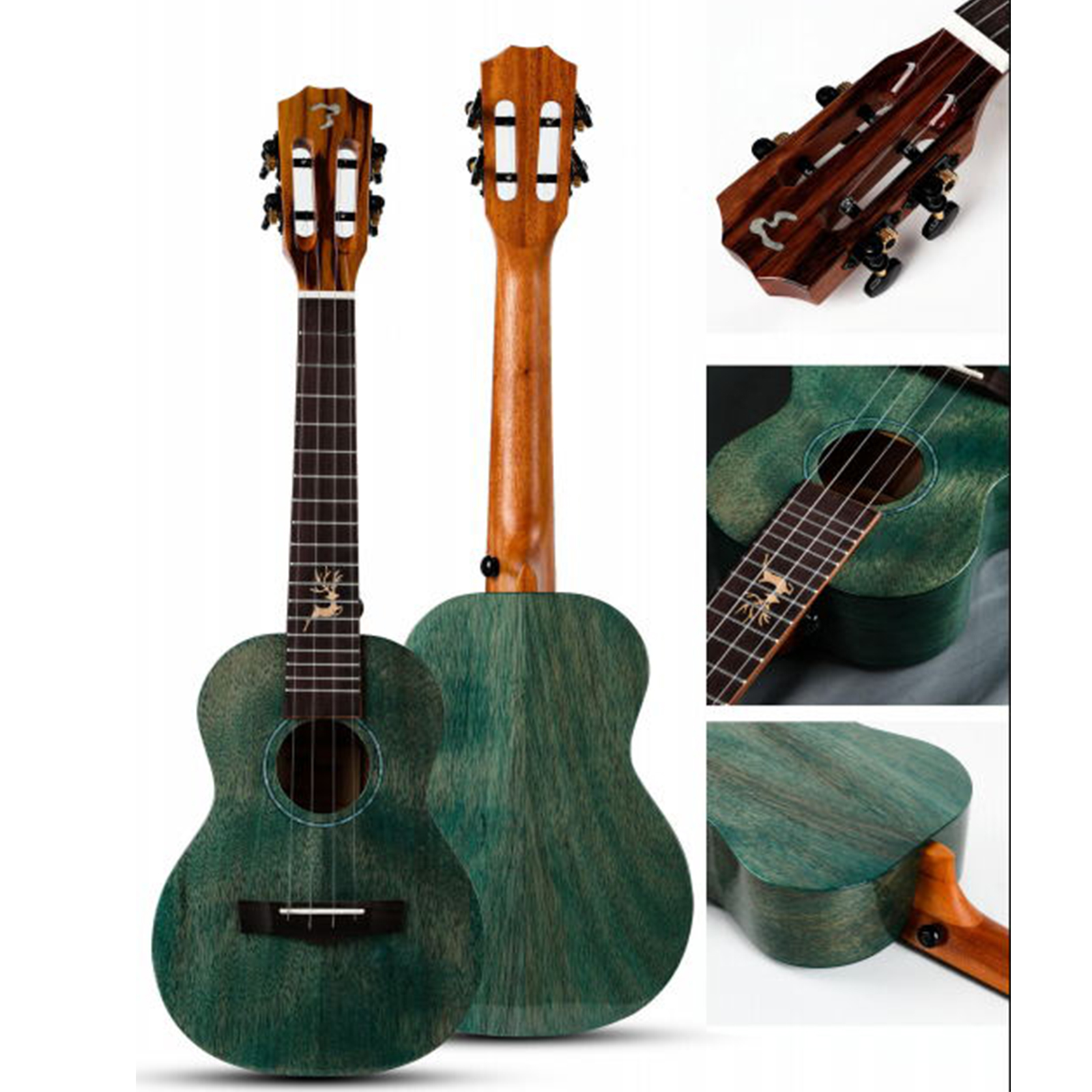 

Yuke full single 23 "Beginner student beginner practicing folk guitar instruments