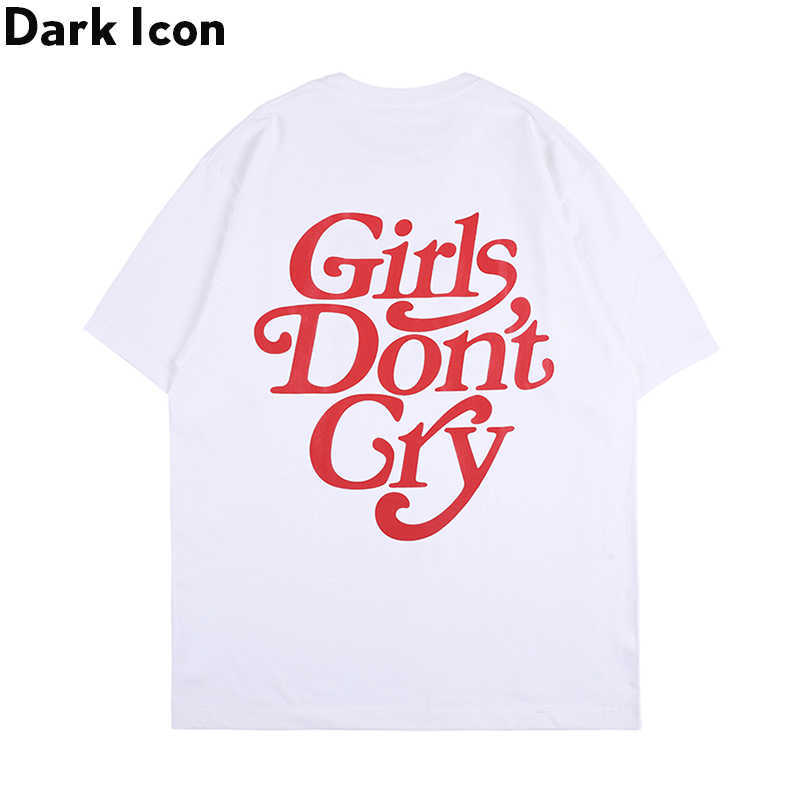 

Girls Don't Cry T-shirt Men Women Crew Neck Men' Tshirts Street Tee Shirts 210603, Red