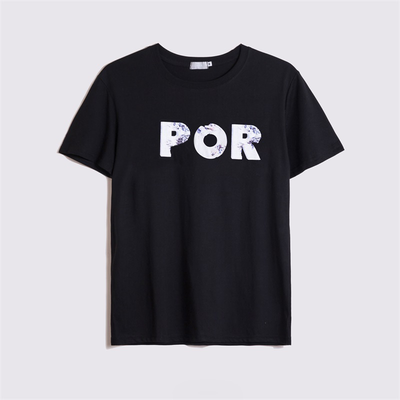 

summer designers Men's Women's T-Shirt Letter printing Pullover Clothing hommes Femelle Luxury clothes large size lovers Tops t shirts S-XXL, White