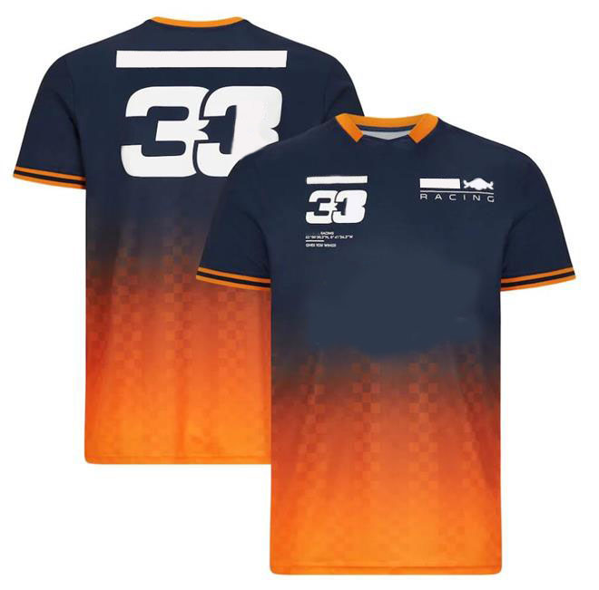 

2021 F1 racing suit Verstappen short-sleeved,polo shirt, polyester quick-drying T-shirt, the same style can be customized