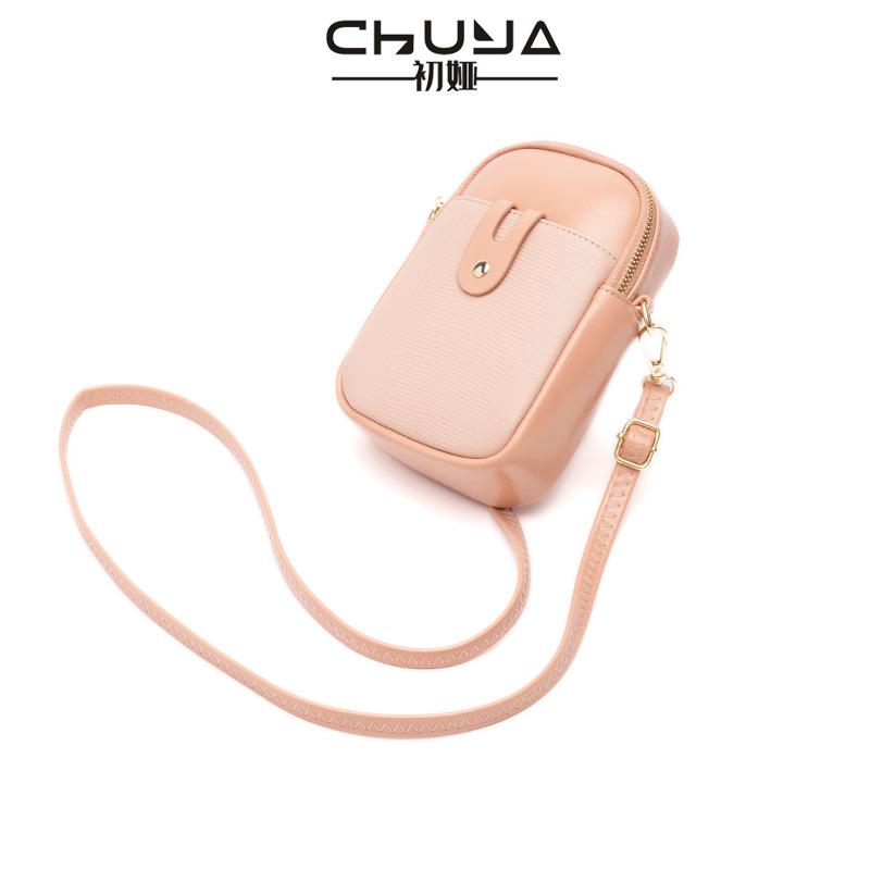 

Small Bag 2021 Fashion Semicircle Shoulder Slung Handbag Large Capacity Mobile Phone Cross Body, Black