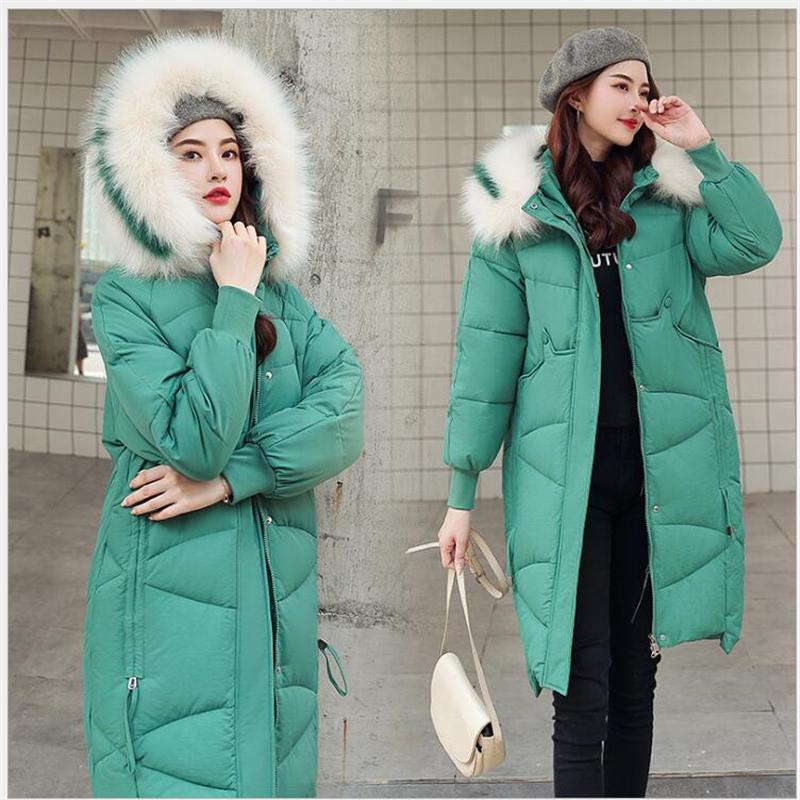 

Women's Trench Coats 2021 Winter Coat Women Hooded Fashion Oversize Thicken Jacket Long Windbreaker Parkas Outerwear R215, Yellow