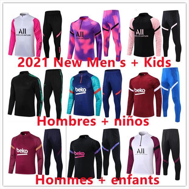 

2022 survtement de survetement men tracksuit foot training jogging hommes enfant sets s xxl, Gray