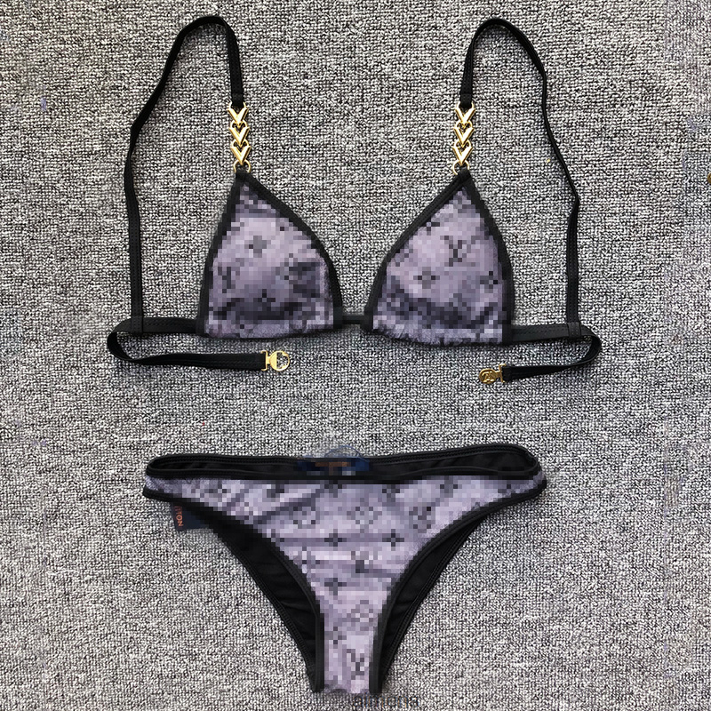 

Sexy Elastic Women Bikini 2 Colors Soft Touch Lady Swimsuit Birthday Gift for Wife Beach Wear