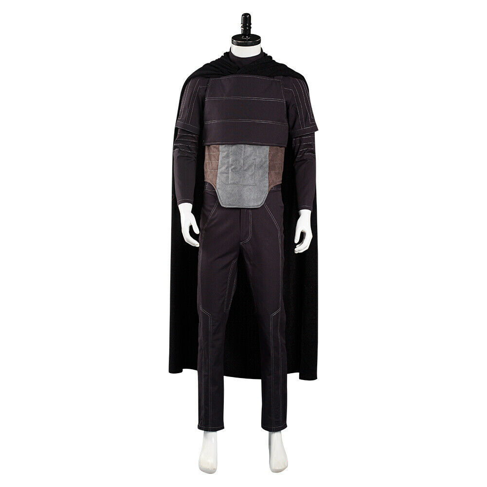 

The Mandalorian Cosplay Costume Vest Pants Cloak NO Armor Halloween Outfit Suit