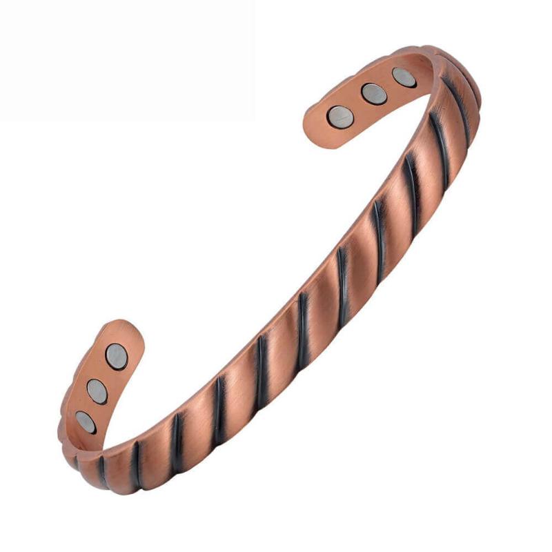 

Bangle Fashionable Unisex Bangles Pure Copper Magnetic For Women
