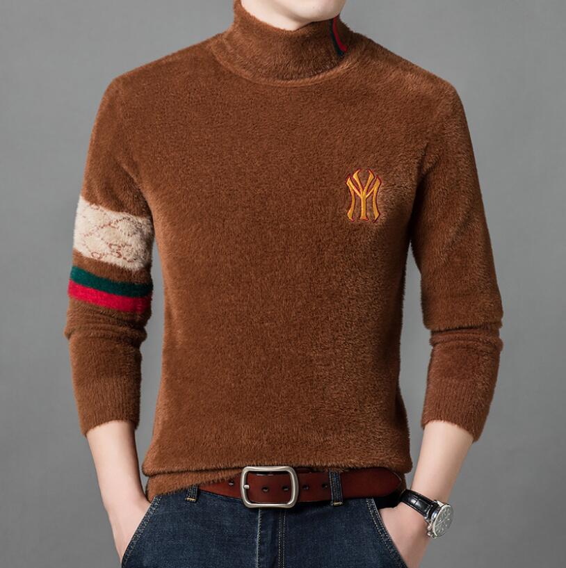 Mens Sweater Fashion Men Women High Quality Sweater Pullover Long Sleeve Letter Printed Couple Sweaters Size M-4XL