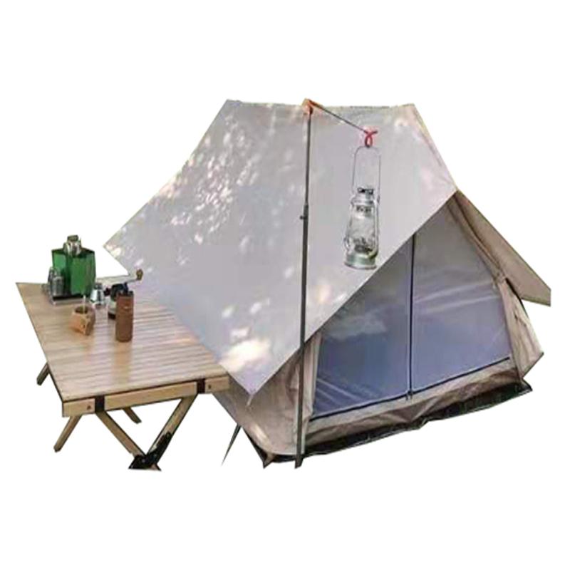 

Tents And Shelters Outdoor Camping 2 Person A-frame Cotton Tent Scouting Portable Shelter Square Good Classical