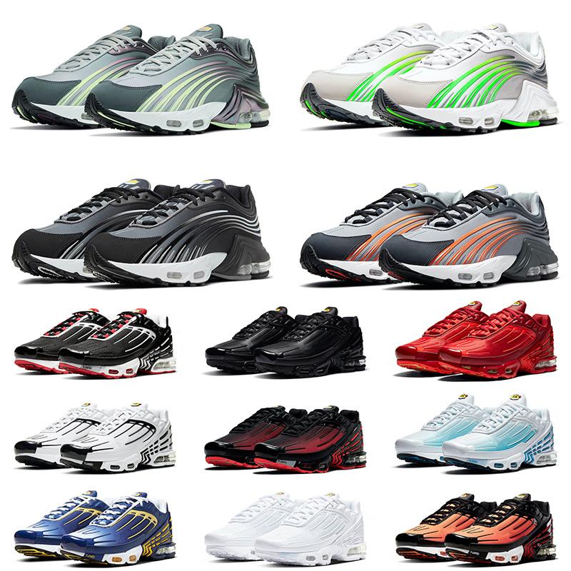 

Tuned 3 Tn III Plus 2 Running Shoes SIZE 12 Royal Blue Top Quality Hasta Triple Black ALL White Mens Women Trainers Sneakers Shoe, B31 valor blue 36-46
