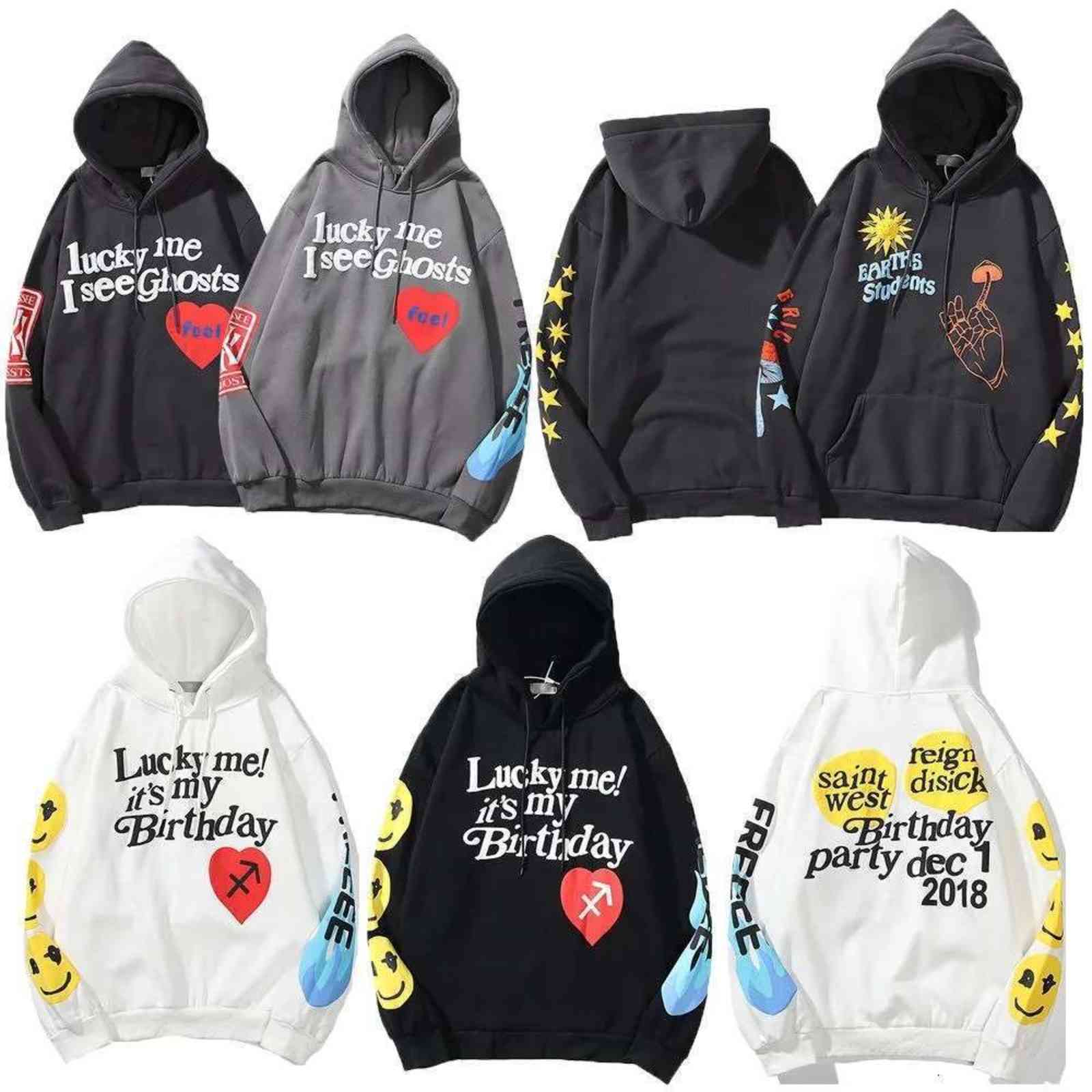 

Hoodie 3D Foam Printing Sweatshirts Kanye West cpfm touch my soul ye must be born again Pullover Men Women High Quality Kids See Ghosts vip 6IL7 603, Contact customer service