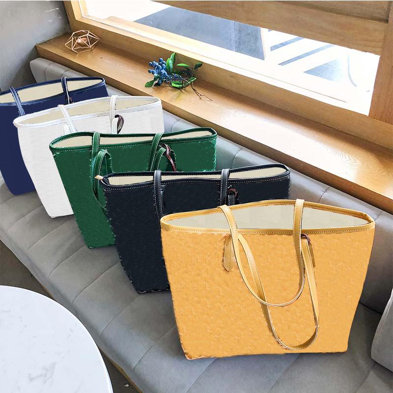 

Women's bag goya shopping shoulde tote single-sided GY Highest quality Real leathe handbag 57*31*17CM 46*26*14CM A3, Red