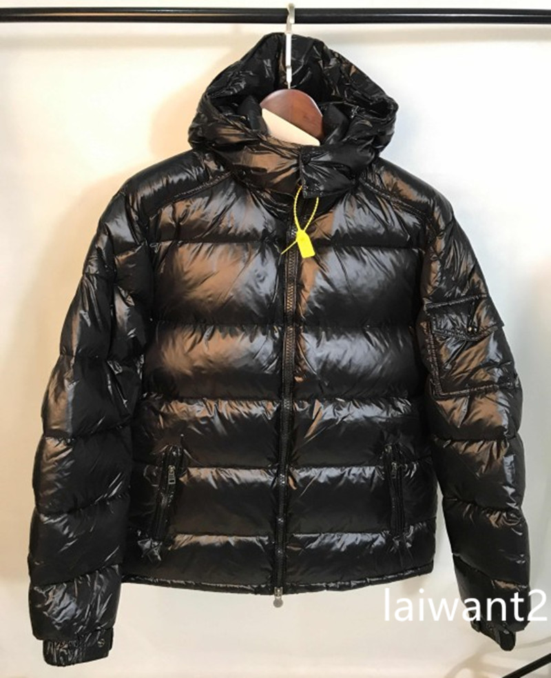 

Mens Jacket Parkas Men Women Classic Casual Down Coats Outdoor Feather Winter Doudoune Homme Unisex Coat Outerwear Detachable hat Windproof, Black