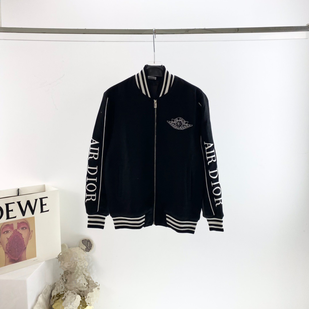 

2021ss spring and summer new high grade cotton shirt Men's hoodie Suit pants Casual Fashion jacket Color stripe print sweatshirt Size: s-xxxl Color: black white 022