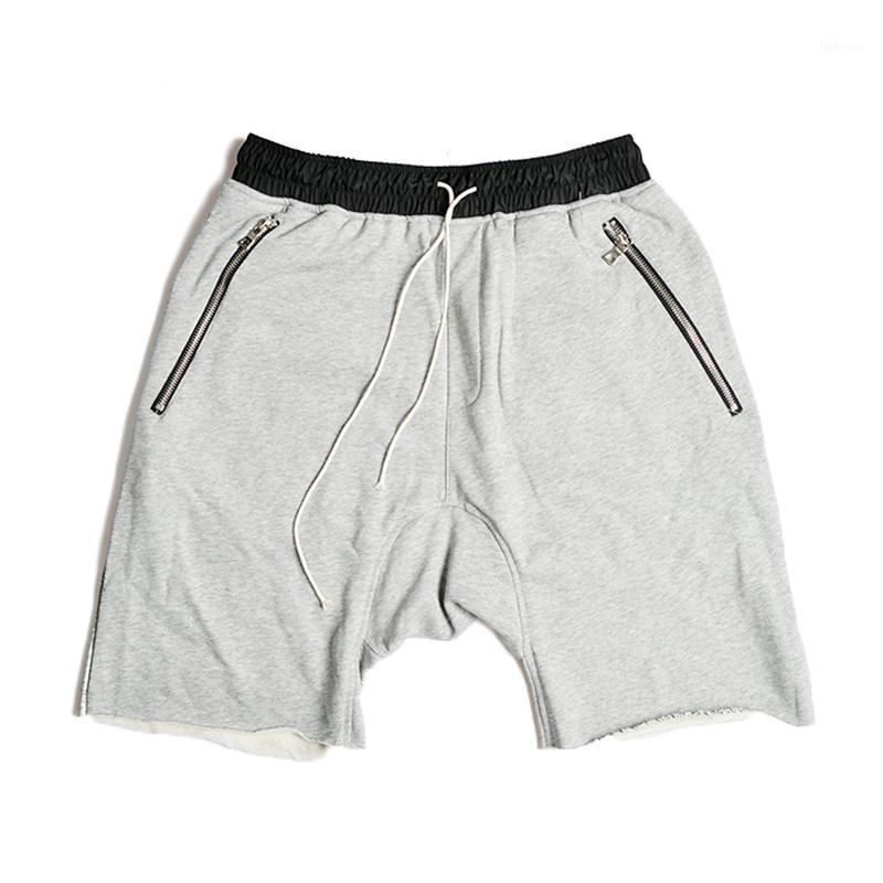 

Good Quality Men High Street Cotton Hip Hop Harem Shorts Ripped Clothing Man Retro Drop Crotch Short Pants Bermuda Plus Size Men's, Black