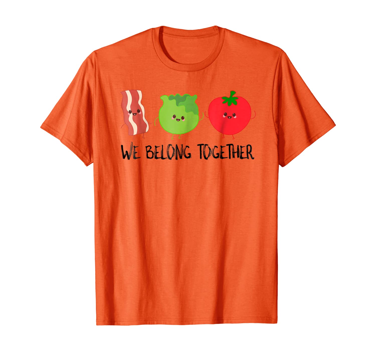 

Cute Couple Kawaii Shirts - BLT Bacon Lettuce Tomato Shirt, White;black