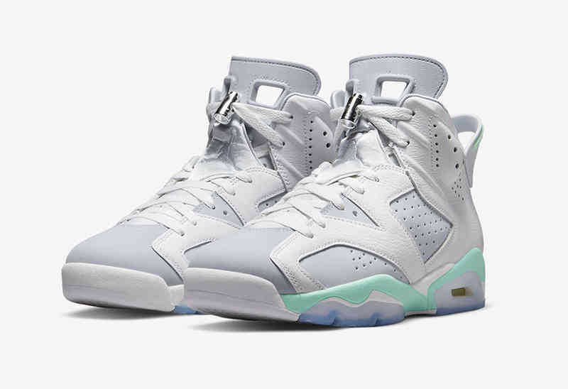 

2022 Release Version 6 Mint Foam Shoes 6S Mens Womens Outdoor Sports Sneakers DQ4914-103 Women US5.5-12 With Original Box