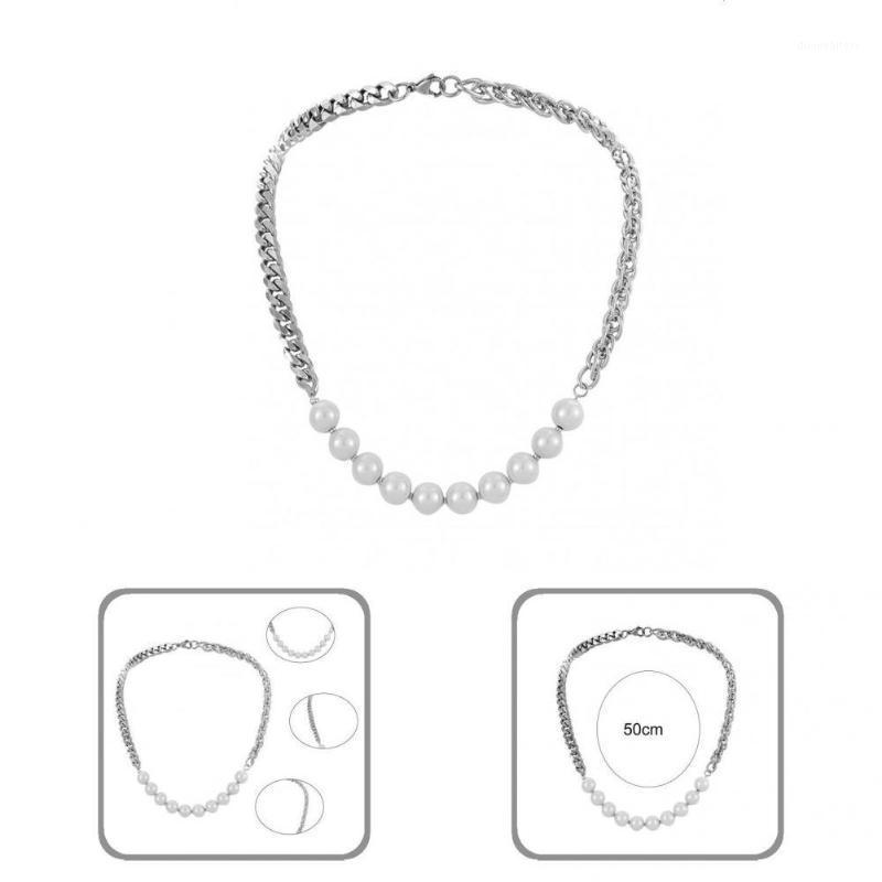 

Chains Cool Exquisite Punk Style Classic Choker Necklace Portable Cuban Offish For Men And Women