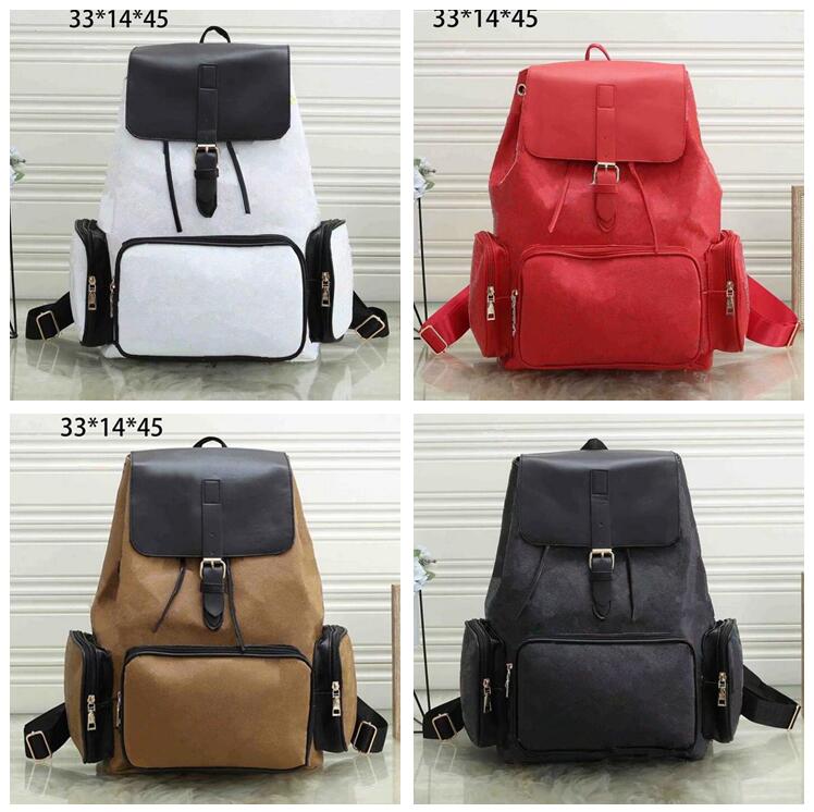 

Multifunctional Women's Backpacks 2021 Wild Travel Large-capacity School Bag Casual Lady PU Leather Backpack For Women Style 257