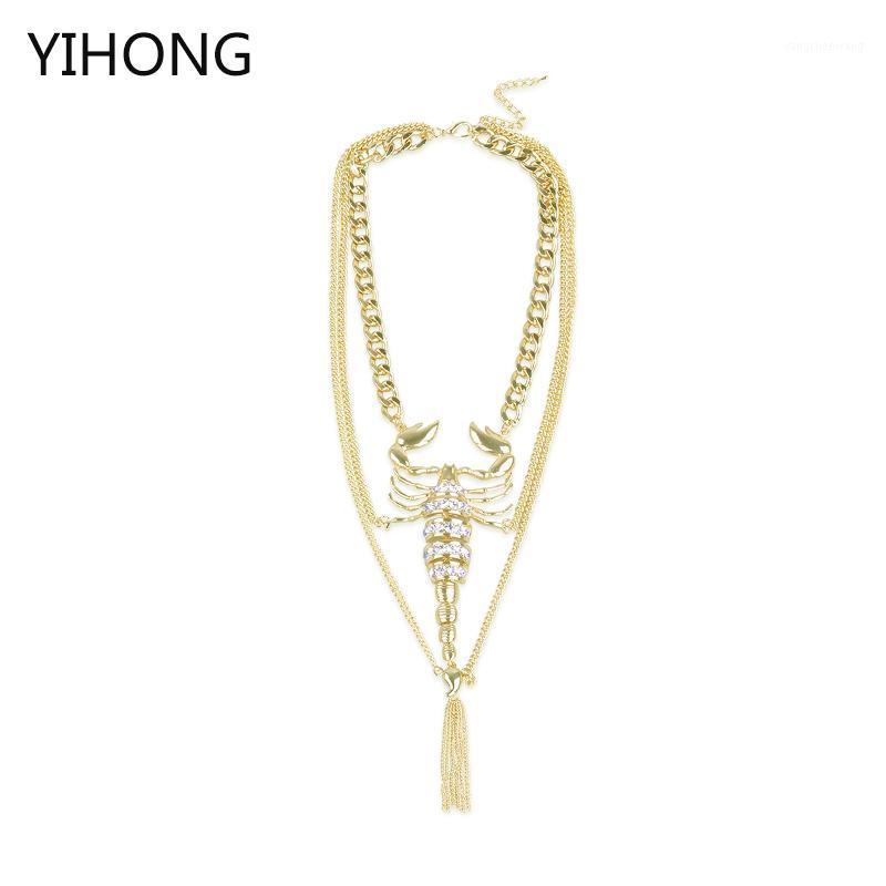 

Europe And The United States Fashion Exaggerated Scorpion Chain Necklace Chains