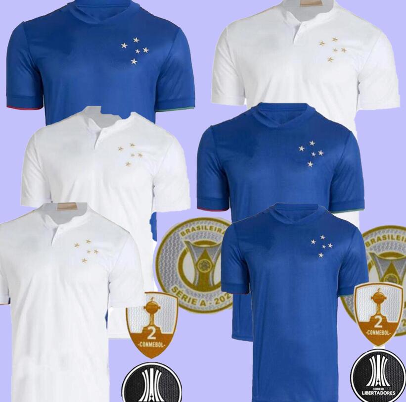 

21/22/23 Cruzeiro Esporte Clube soccer jerseys 100th anniversary men kids kit 2021 2022 2023 W.Pottker HENRIQUE DEDE M.MORENO football jersey camisa de Raposas, New 21/22 home