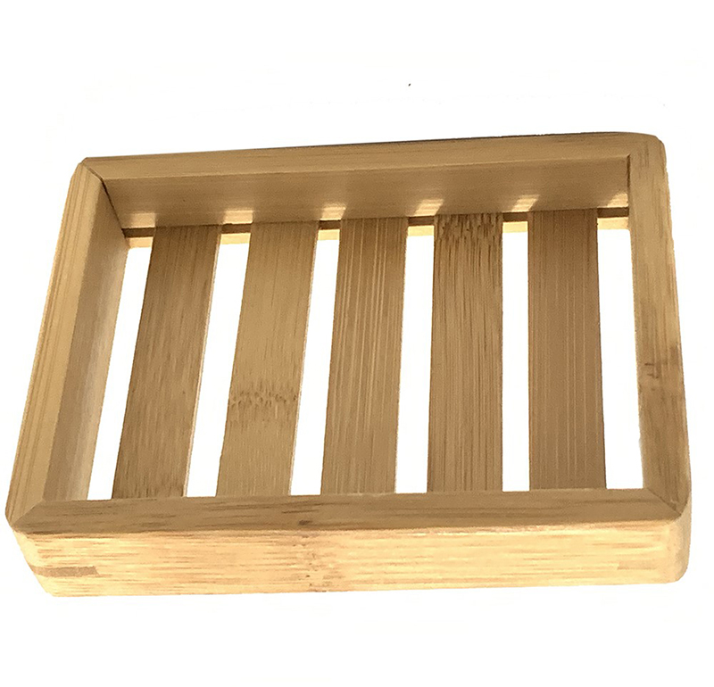 

Creative Simple Natural Bamboo Hand Soap Dish Wholesale, As picture