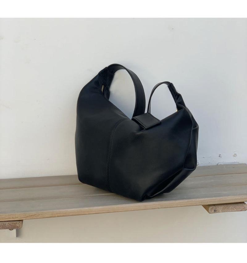 

Waist Bags Large Capacity In Autumn And Winter, Dumpling Shape, Soft Leather Tote, All-match Trendy One-Shoulder Messenger Bag
