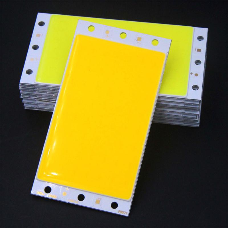 

Bulbs DC24V 20W COB LED Panel Light 3000K 4000K 6000K Warm Cool White 24V Chip For Truck Lights Worklamp DIY 94x50mm