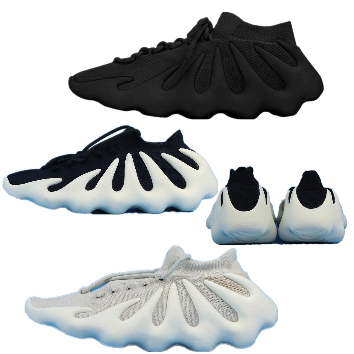 

2021 450 cloud white cream kanye knit shoes black Ash blue Kany V2 Israfil Men Asriel Static Reflective Women Casual sneakers 36-45 with box