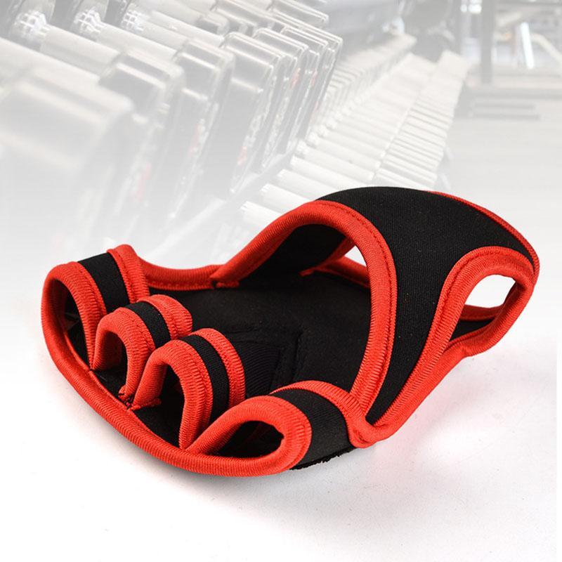 

Wrist Support Weight Lifting Training Gloves With Wrap Cross Open Finger Backless Non-slip For Fitness Home Gyms