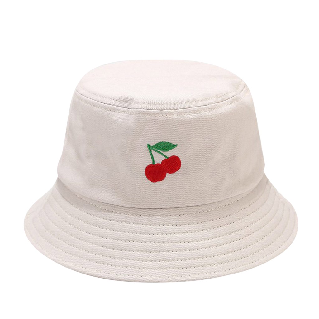 

Unisex Double Sided hat Printing cap for women casual Womens cap Sunscreen women cap adjustable Fisherman, White