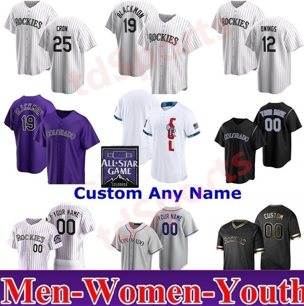 

Colorado Men Women youth kids 2021 All-Star Game Baseball Jerseys Nolan Arenado Rockies Trevor Story Charlie Blackmon David Dahl Daniel Murphy Ian Desmond, As shown in illustration