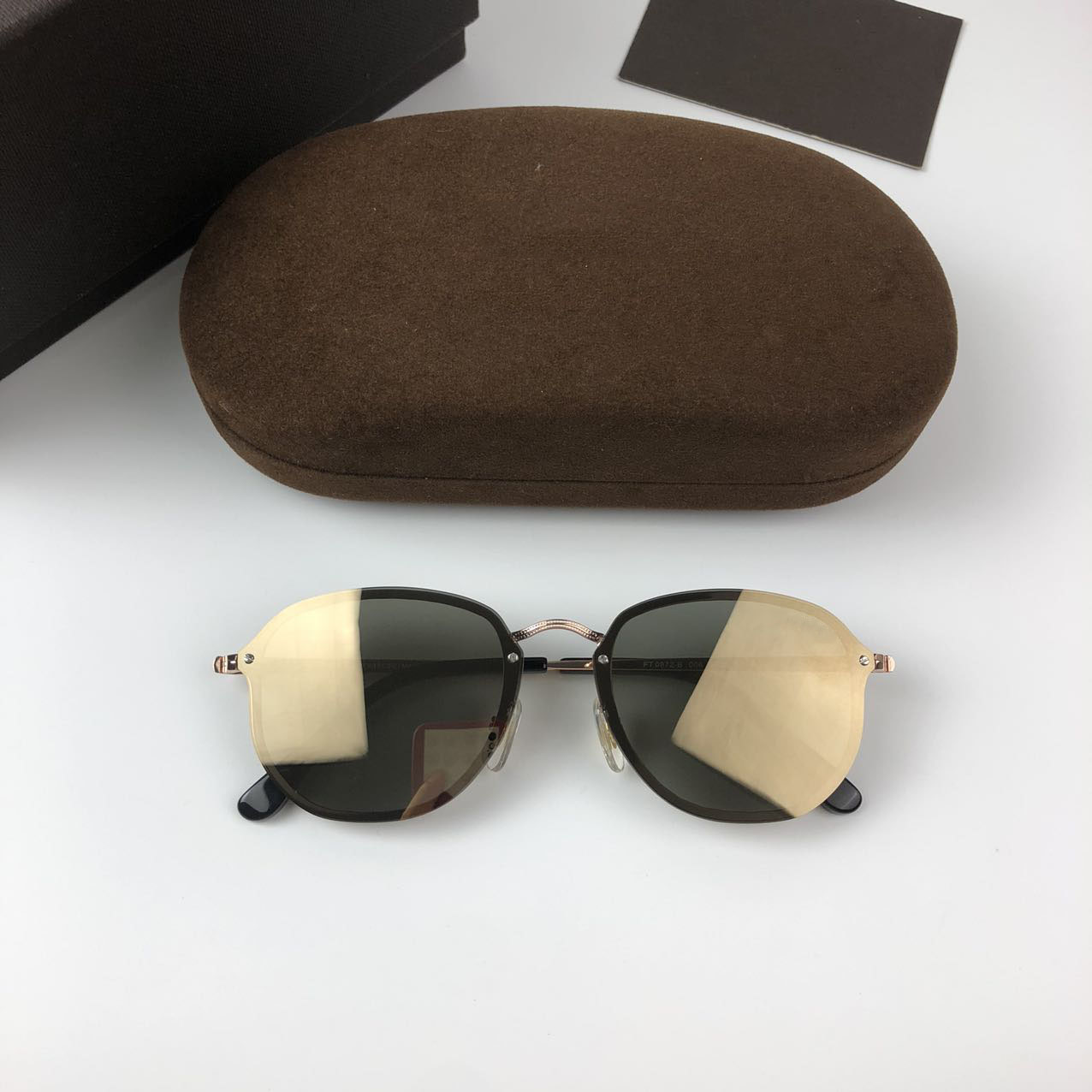 

TOM 872 Top Original high quality Designer Sunglasses for men famous fashionable Classic retro luxury brand eyeglass Fashion design women Square frame glasses