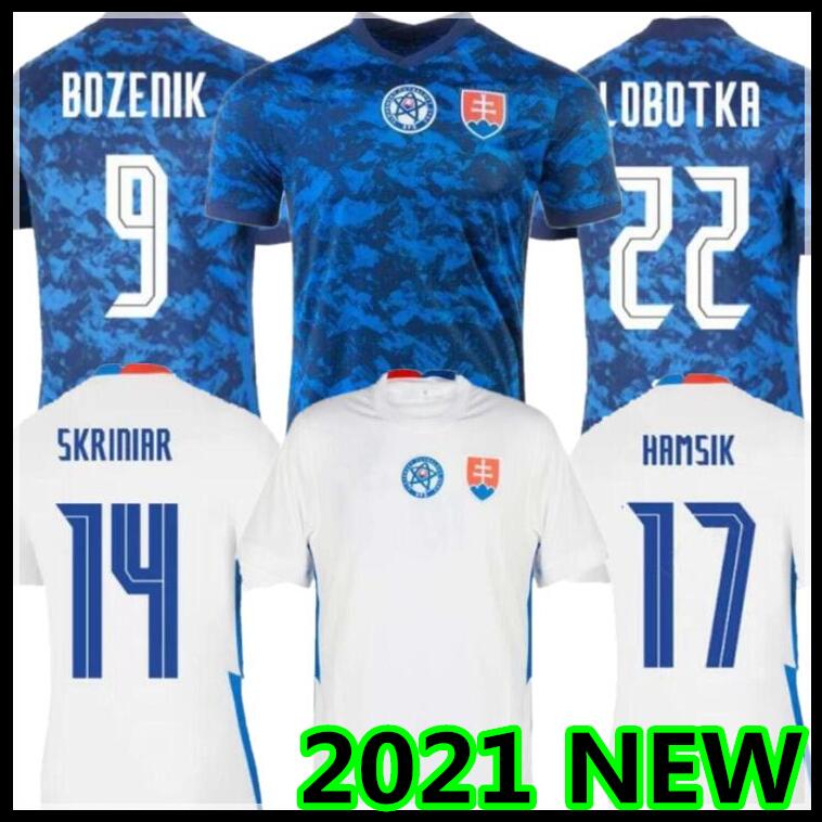 

21 22 Slovakia soccer jerseys 2021 BOZENIK SKRTEL SKRINIAR HAMSIK LOBOTKA national team Football shirts maillot se foot, Black;yellow