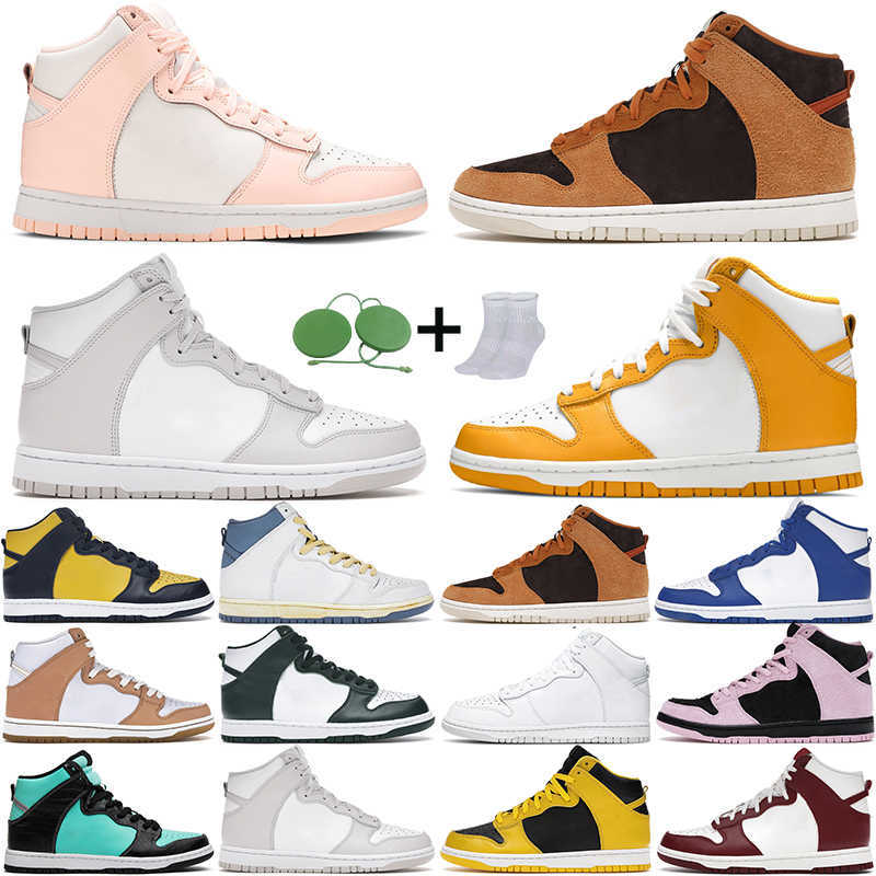 

Men Women Casual Shoes High Crimson Tint Dark Russet Vast Grey Lemon Twist Michigan Panda Photo Blue Pink Rise Pure Platinum Mens Sneakers, Black