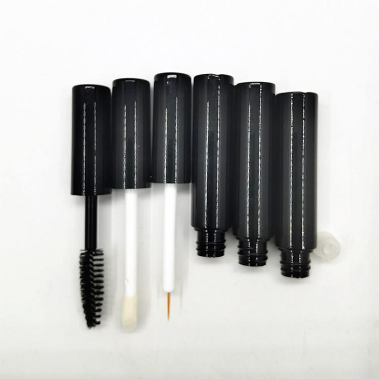 

Storage Bottles & Jars 5ml Empty Black Eyeliner Liquid Tubes Makeup Lip Gloss Beauty Mascara Tube Eyelash VE Oil Cosmetic Refillable Contain