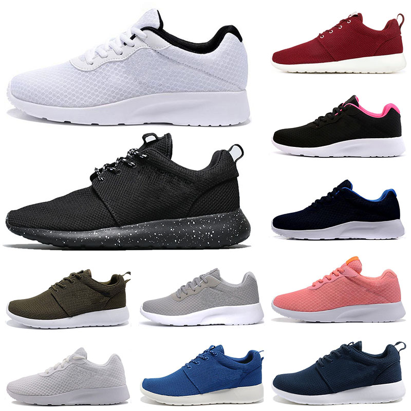 

Big Size 36-45 London Triple Black Trainers Mens Tanjun 1.0 shoes White Pink Red Navy Blue High quality Classic Sports Sneakers for Men Women Jogging Walking Running, A14 36-40